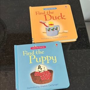 Usborne Find-It Books - Find the Duck and Find the Puppy